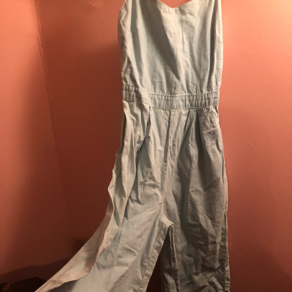 No Boundaries XSmall Cropped Wide Leg Jumper